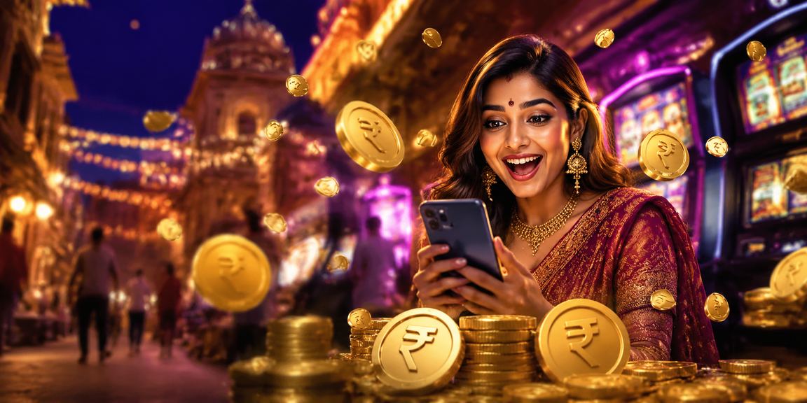 User placing sports bets on mobile device in India